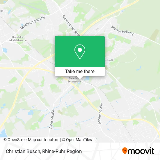 Карта Christian Busch