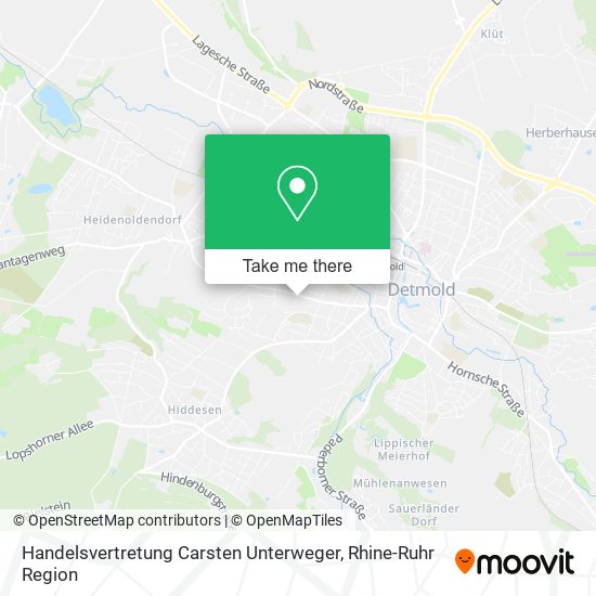 Карта Handelsvertretung Carsten Unterweger