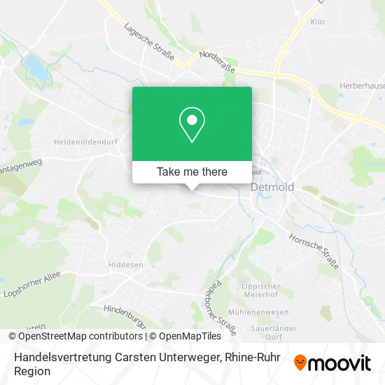 Карта Handelsvertretung Carsten Unterweger