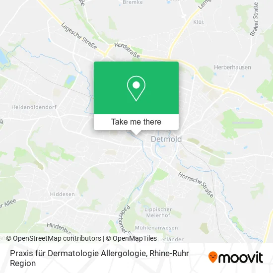 Карта Praxis für Dermatologie Allergologie