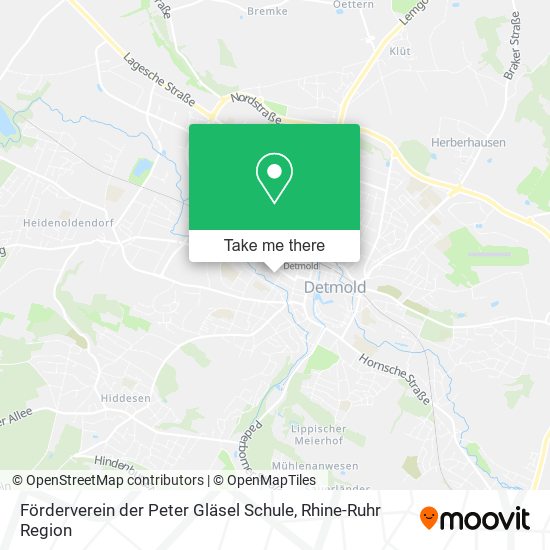 Förderverein der Peter Gläsel Schule map