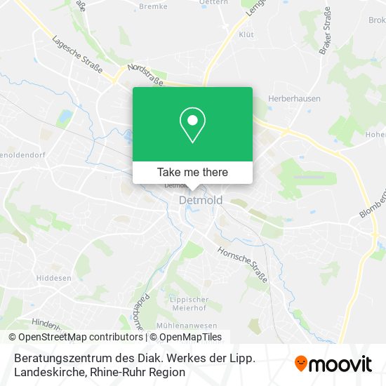Beratungszentrum des Diak. Werkes der Lipp. Landeskirche map