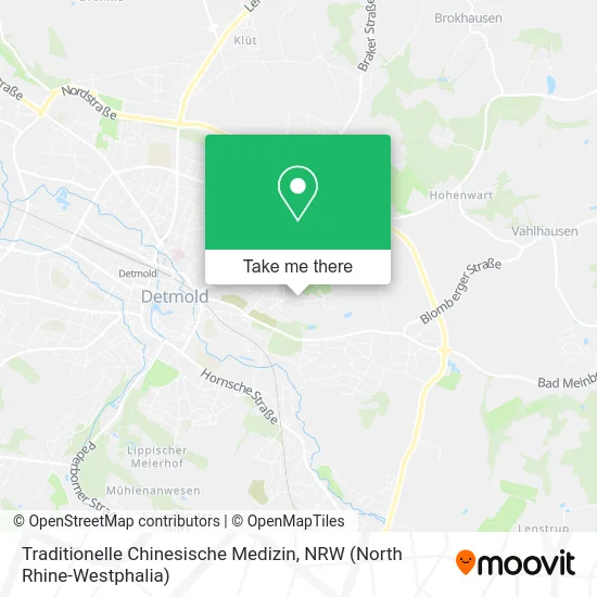 Traditionelle Chinesische Medizin map