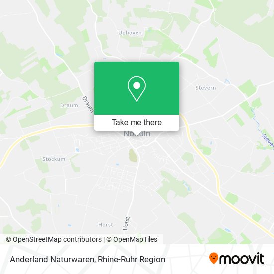 Anderland Naturwaren map