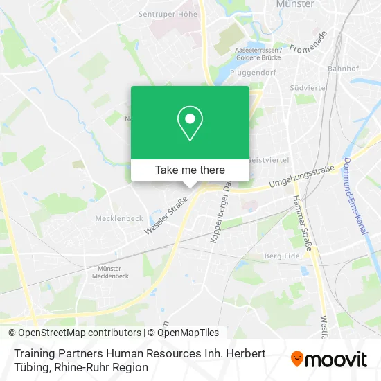 Карта Training Partners Human Resources Inh. Herbert Tübing