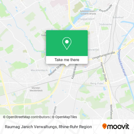 Карта Raumag Janich Verwaltungs