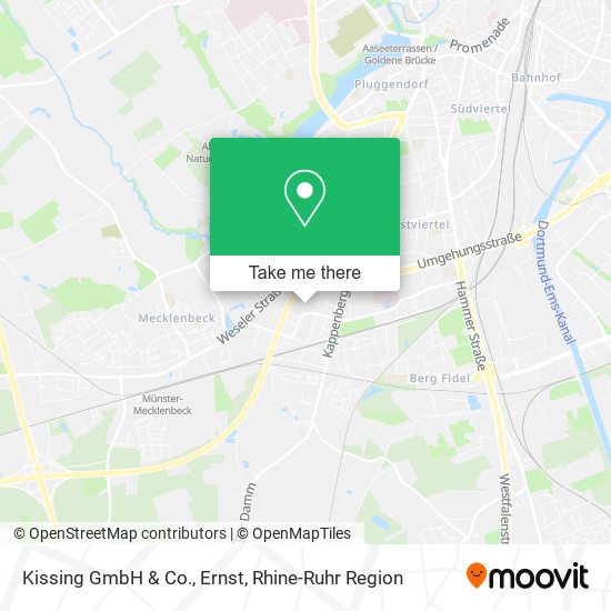 Kissing GmbH & Co., Ernst map