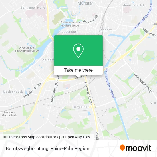 Карта Berufswegberatung