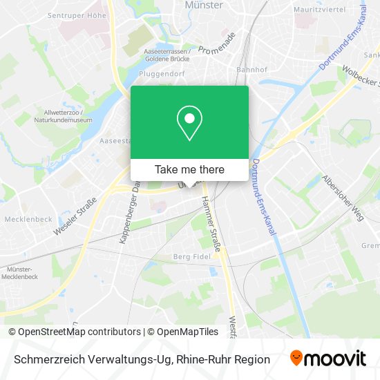 Schmerzreich Verwaltungs-Ug map