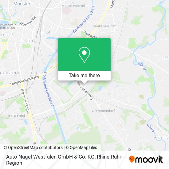 Auto Nagel Westfalen GmbH & Co. KG map