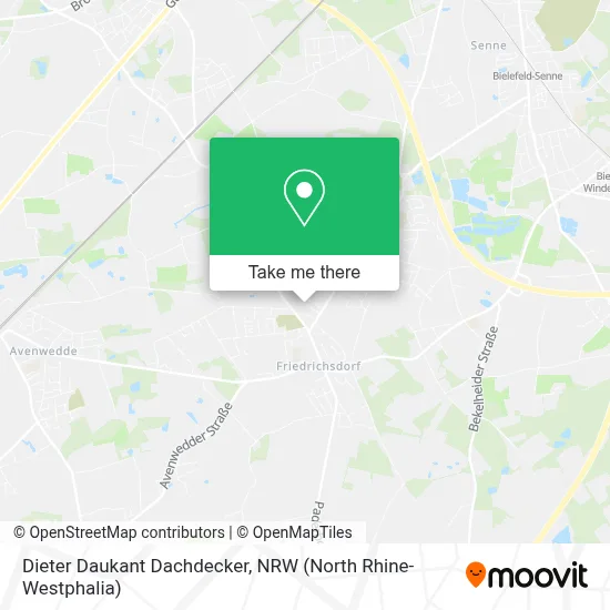 Dieter Daukant Dachdecker map