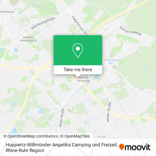Huppertz-Willmünder Angelika Camping und Freizeit map
