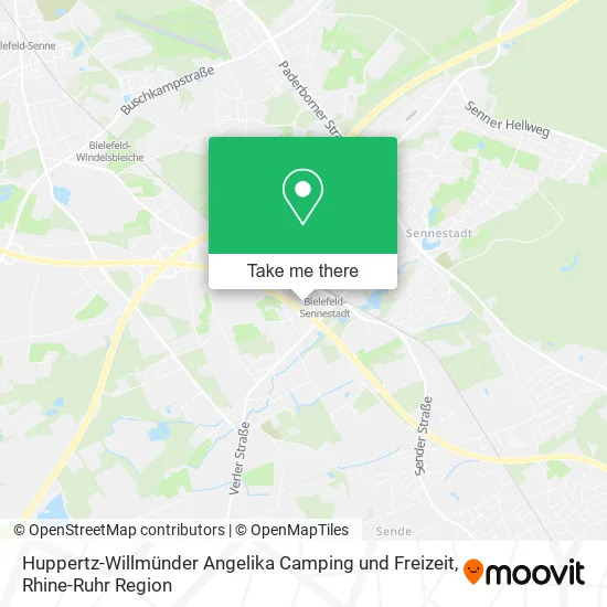 Карта Huppertz-Willmünder Angelika Camping und Freizeit