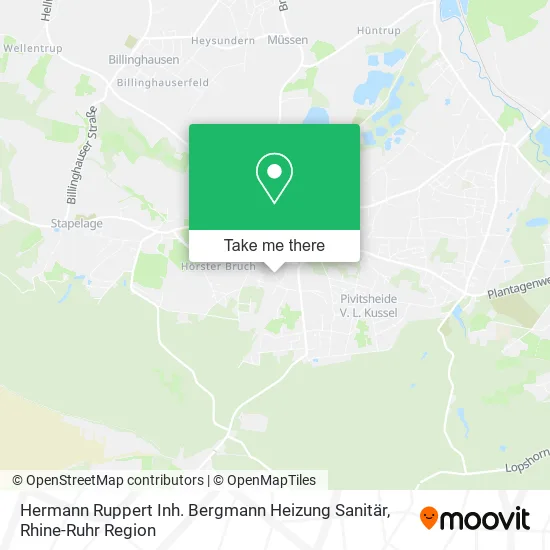 Карта Hermann Ruppert Inh. Bergmann Heizung Sanitär