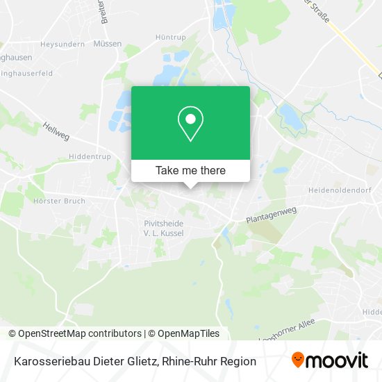 Karosseriebau Dieter Glietz map