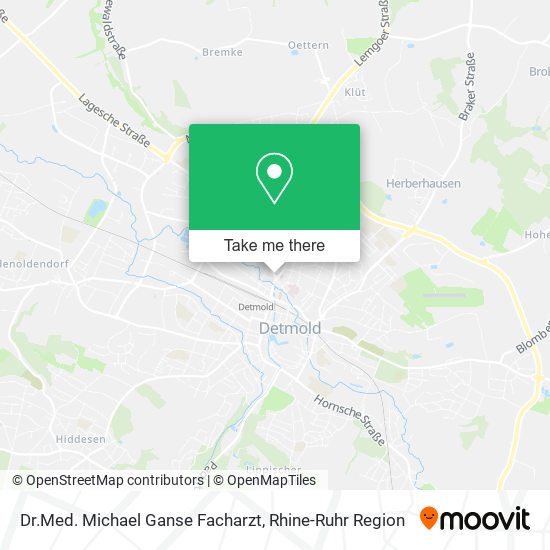 Dr.Med. Michael Ganse Facharzt map