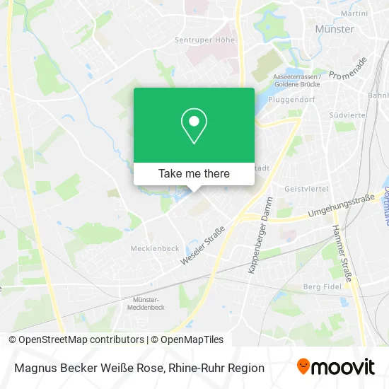 Magnus Becker Weiße Rose map