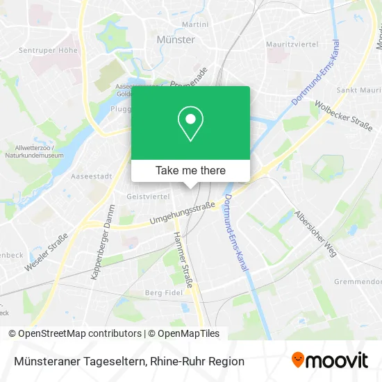 Карта Münsteraner Tageseltern