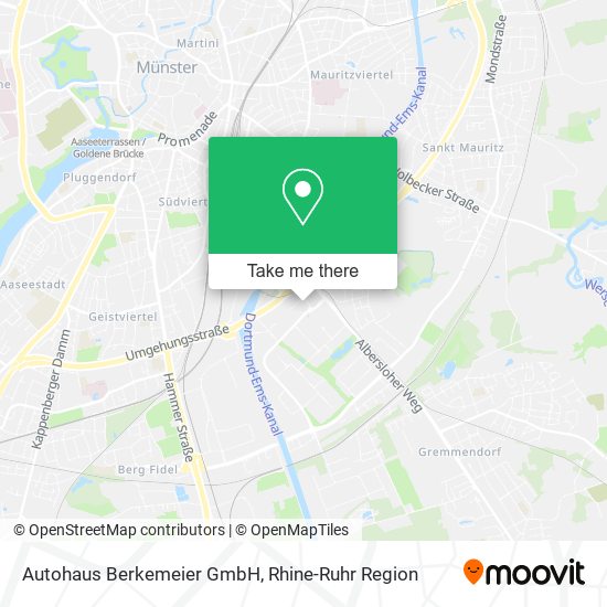 Autohaus Berkemeier GmbH map