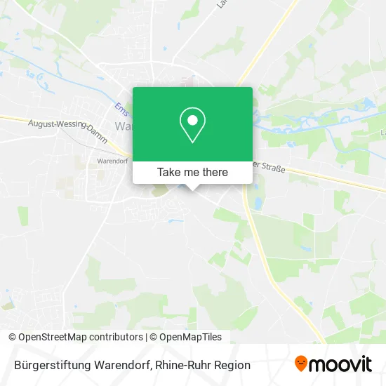 Bürgerstiftung Warendorf map