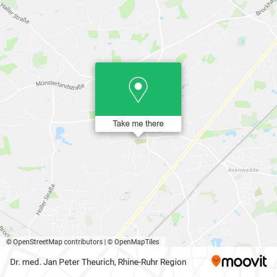 Dr. med. Jan Peter Theurich map