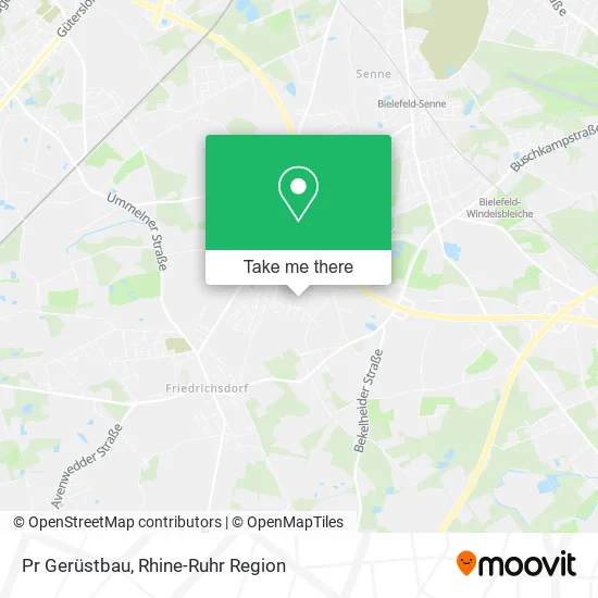 Карта Pr Gerüstbau