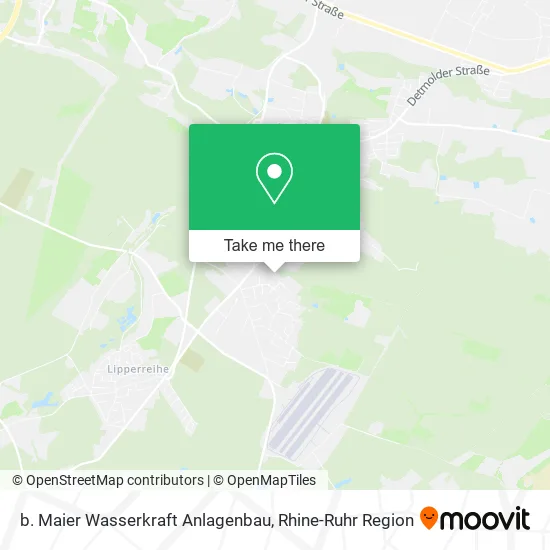 Карта b. Maier Wasserkraft Anlagenbau