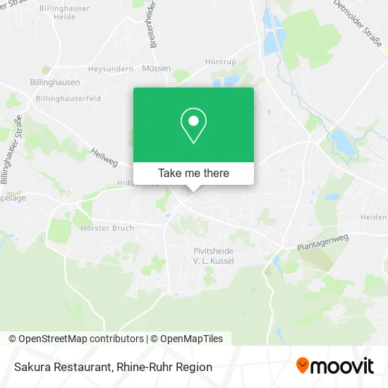 Карта Sakura Restaurant