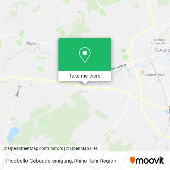 Picobello Gebäudereinigung map