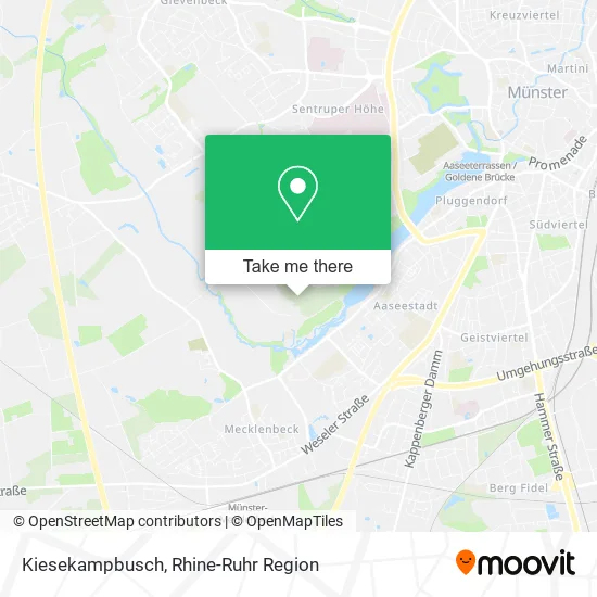 Карта Kiesekampbusch