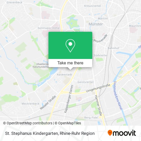 St. Stephanus Kindergarten map