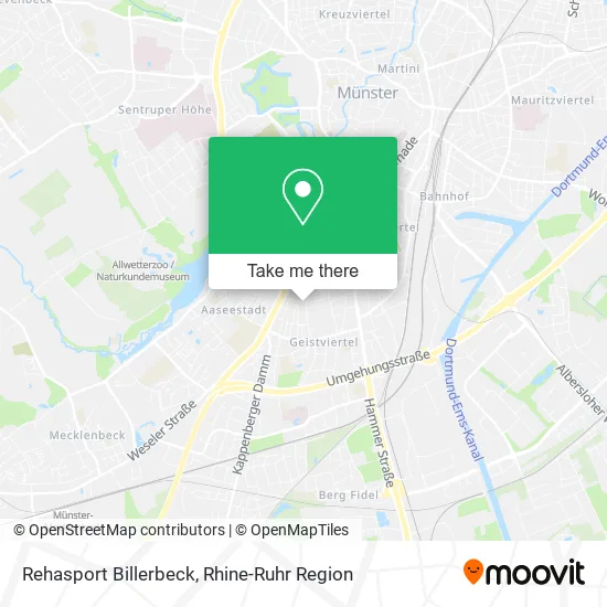 Карта Rehasport Billerbeck