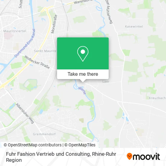 Карта Fuhr Fashion Vertrieb und Consulting