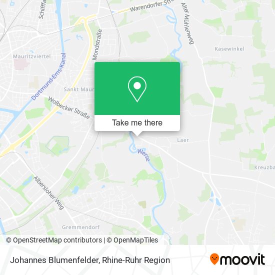 Johannes Blumenfelder map