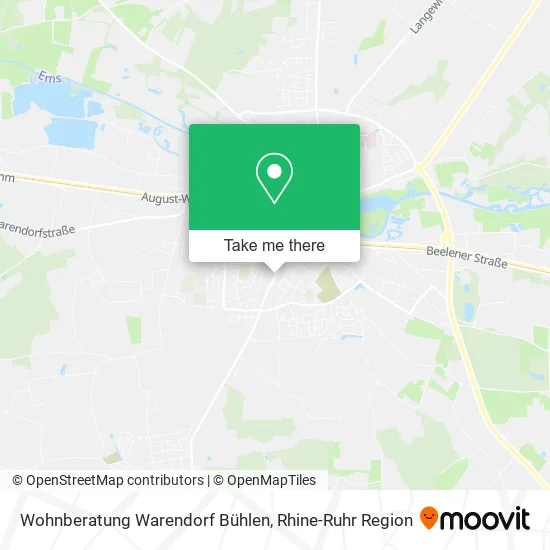 Wohnberatung Warendorf Bühlen map