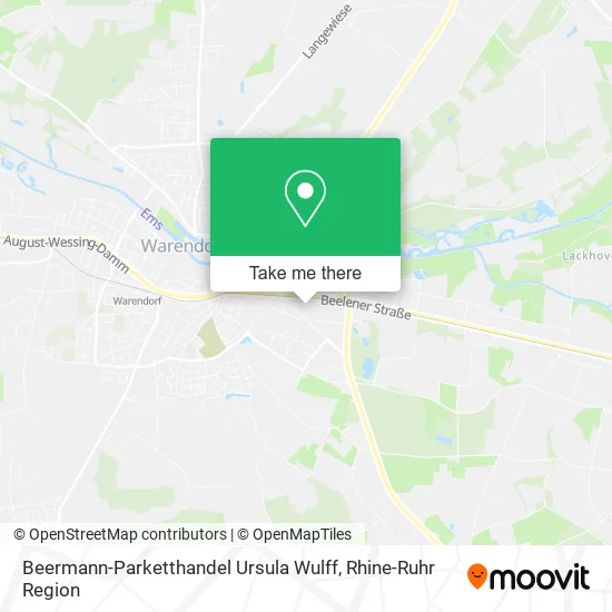 Карта Beermann-Parketthandel Ursula Wulff