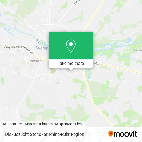 Карта Diskuszucht Stendker