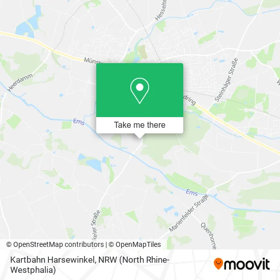 Kartbahn Harsewinkel map