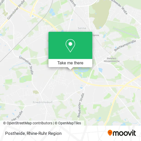 Карта Postheide