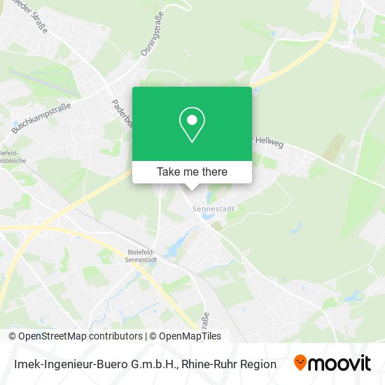 Imek-Ingenieur-Buero G.m.b.H. map