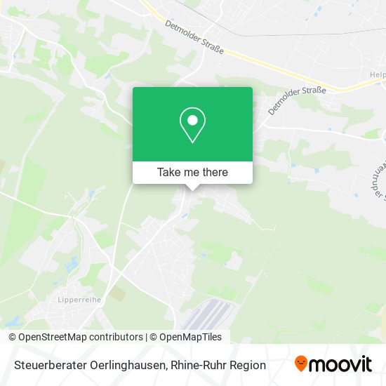 Steuerberater Oerlinghausen map