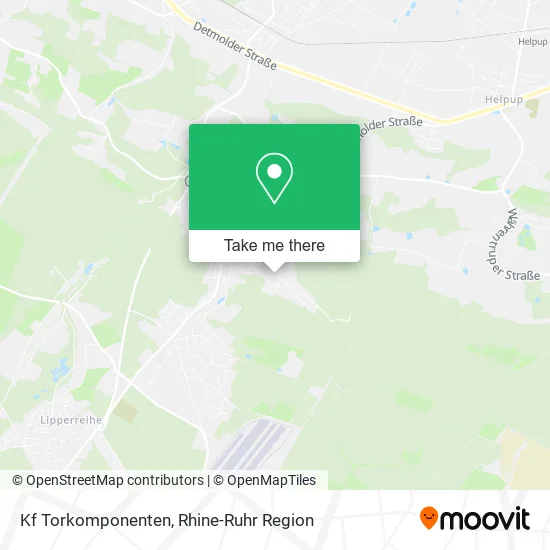 Карта Kf Torkomponenten