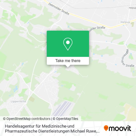 Handelsagentur für Medizinische-und Pharmazeutische Dienstleistungen Michael Ruwe map
