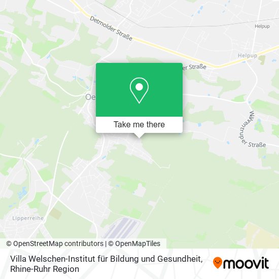 Villa Welschen-Institut für Bildung und Gesundheit map