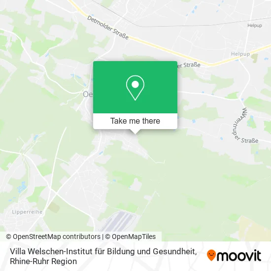 Карта Villa Welschen-Institut für Bildung und Gesundheit