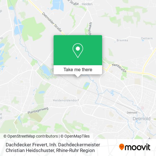Dachdecker Frevert, Inh. Dachdeckermeister Christian Heidschuster map