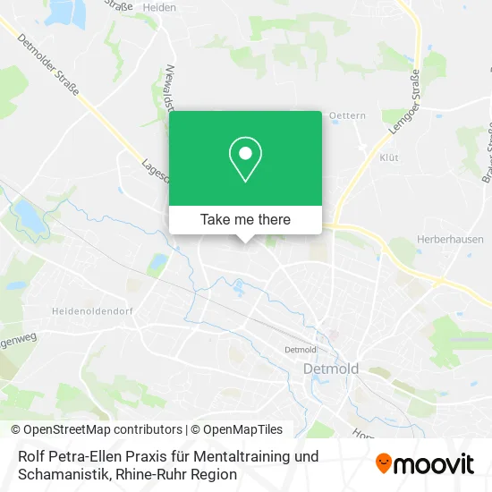 Карта Rolf Petra-Ellen Praxis für Mentaltraining und Schamanistik