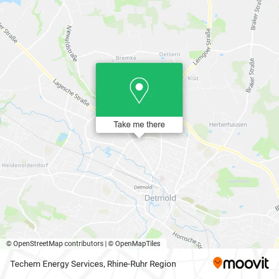 Карта Techem Energy Services