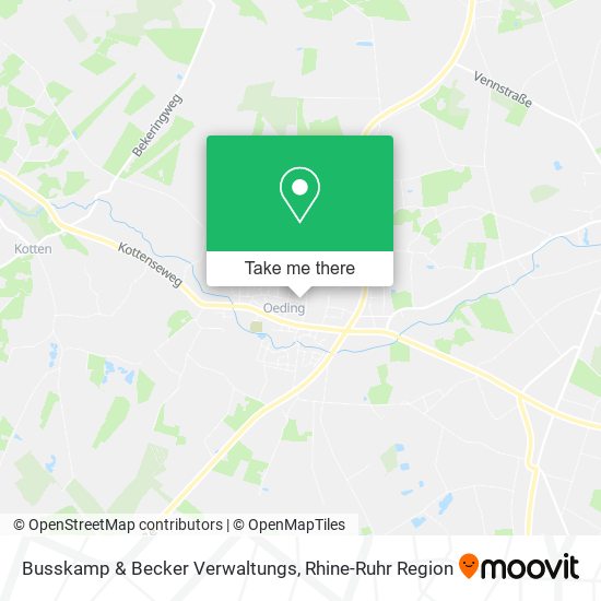 Busskamp & Becker Verwaltungs map