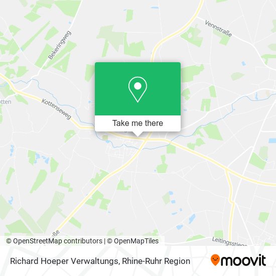 Richard Hoeper Verwaltungs map